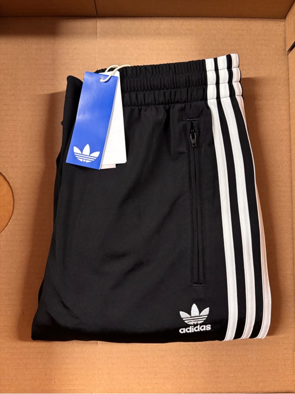 adidas Adicolor Classics Firebird
Track Pants Black White Men’s IJ7055 - Picture 2 of 6